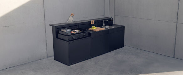 WMF Outdoorküche DIE FUNKTIONELLE Black