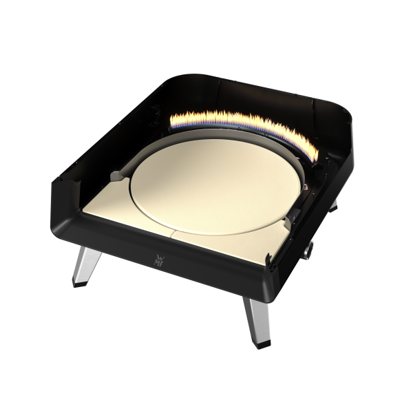 WMF Gas Pizzaiolo Pro Pizzaofen inkl. Anschluß-Set & Pizzaheber